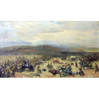 РЕПРОДУКЦИИ НА КАРТИНИ Последната битка при Плевен 28 ноември 1877 г. (1889)